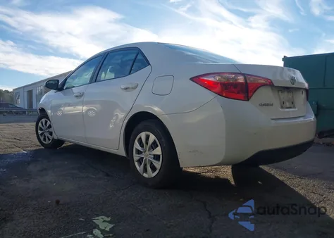 2018 Toyota Corolla L from USA, damaged, VIN 2T1BURHE5JC018034